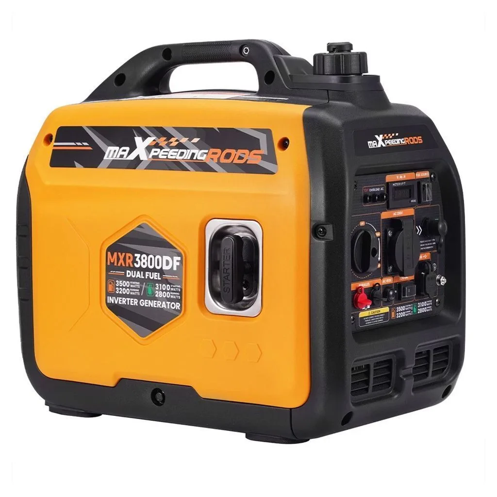 Інверторний генератор MaXpeedingRods MXR3800DF газ/бензин 3.2 кВт