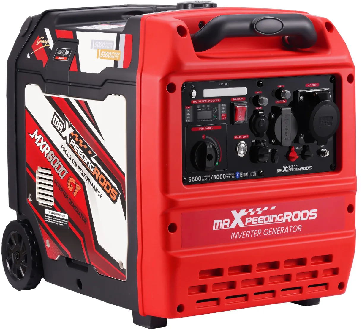 Інверторний генератор MaXpeedingRods MXR6000GT 5 кВт